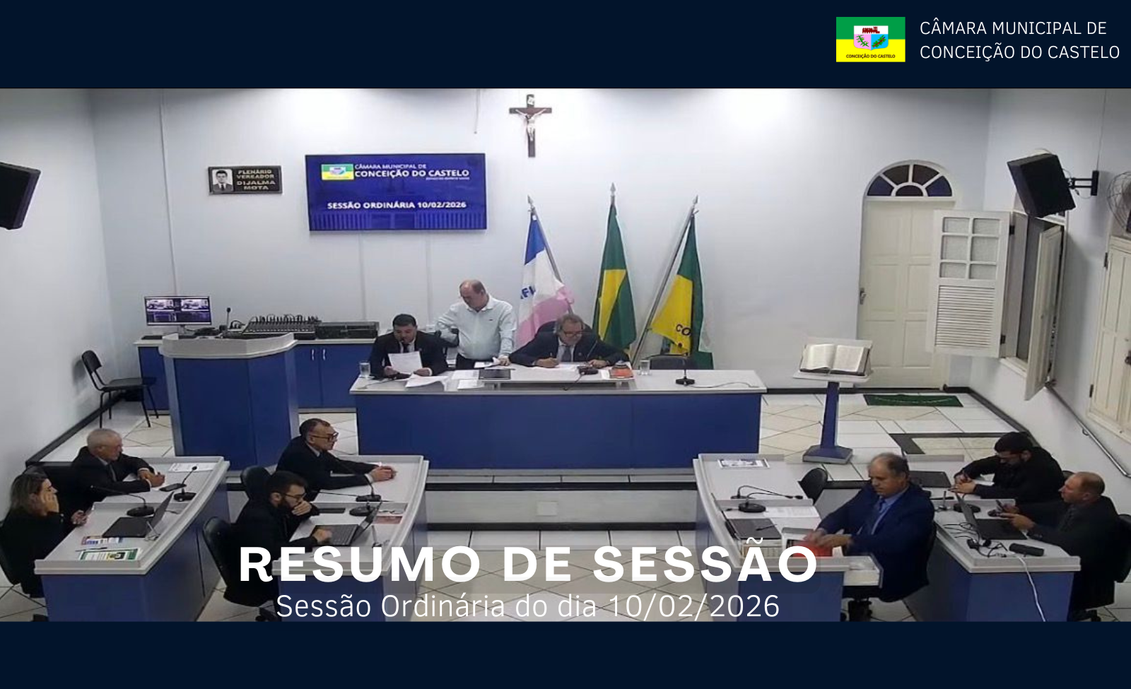 Resumo da 2ª Sessão Ordinária do mês de fevereiro de 2026